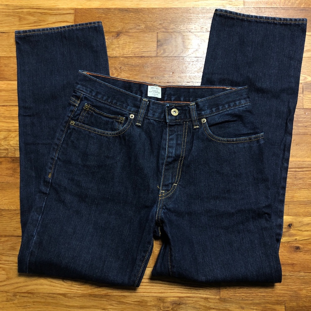 Vintage Slim Straight J. Crew Jeans 30X30 🔥🔥🔥